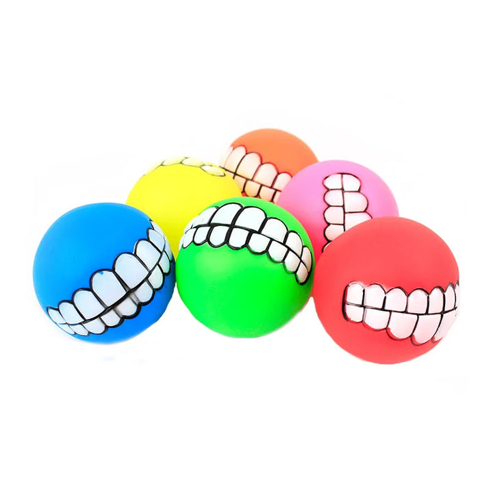 Rubber Squeaky Dog Chew Toy