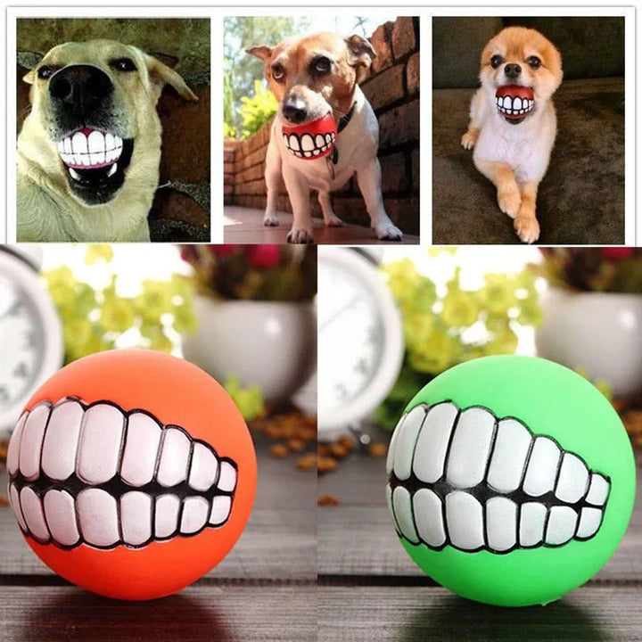 Rubber Squeaky Dog Chew Toy