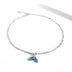 🌊 Blue Ocean Mermaid Anklet – 925 Sterling Silver Fish Tail Bracelet ✨