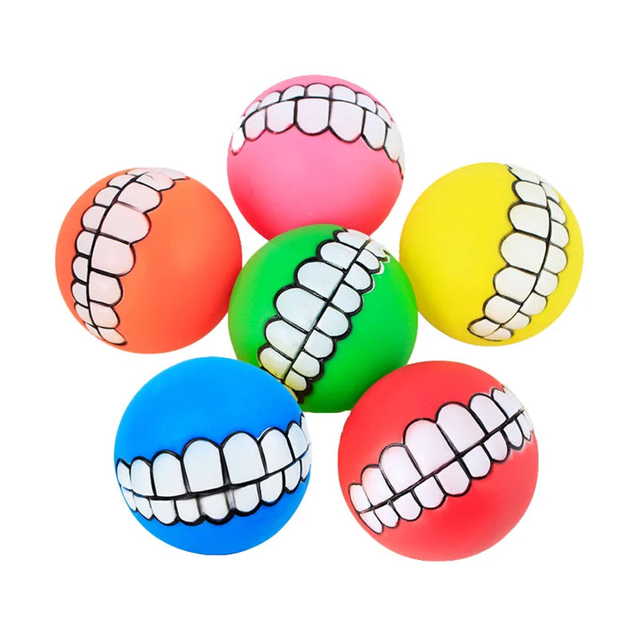Rubber Squeaky Dog Chew Toy