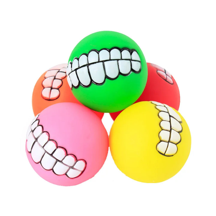 Rubber Squeaky Dog Chew Toy