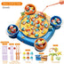 Kids Magnetic Fishing Game – Electric Rotating Fishing Toy for Toddlers &amp; Children