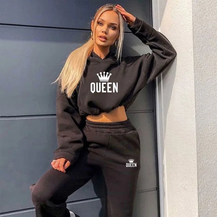 Autumn Winter Women’s Sweatshirt Set