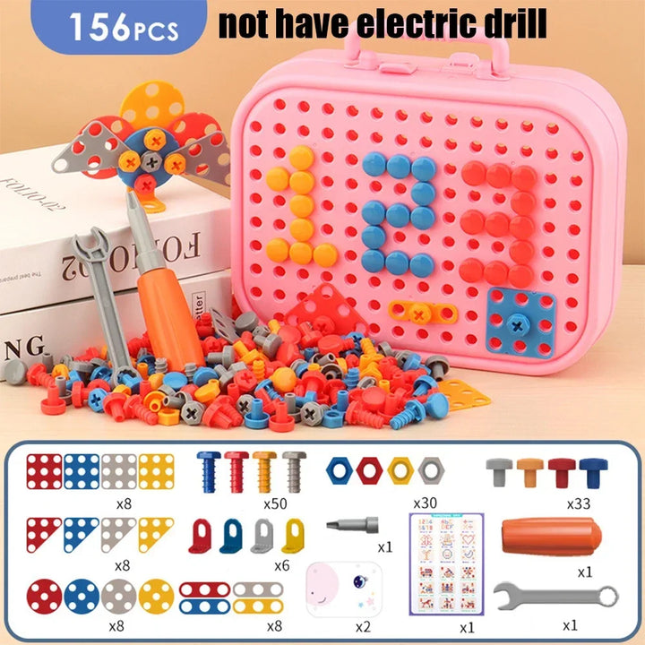 Children’s Electric Drill Tool Set