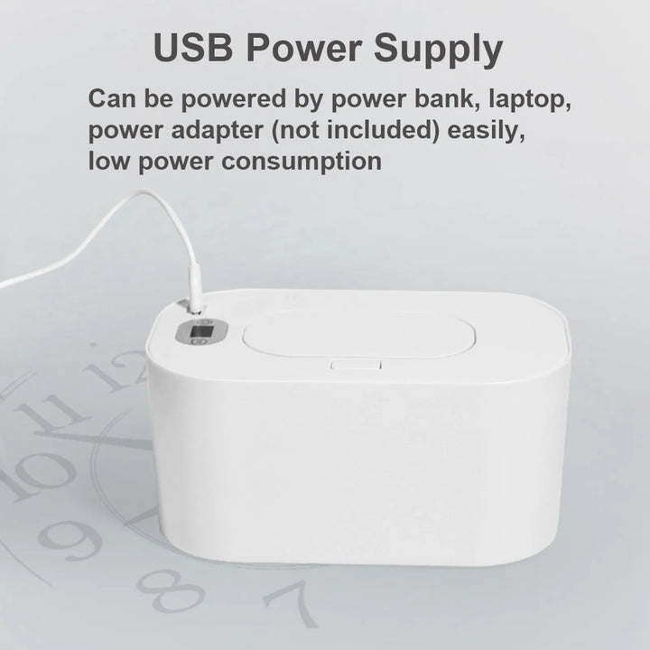 Baby Wipe Warmer with Digital Display