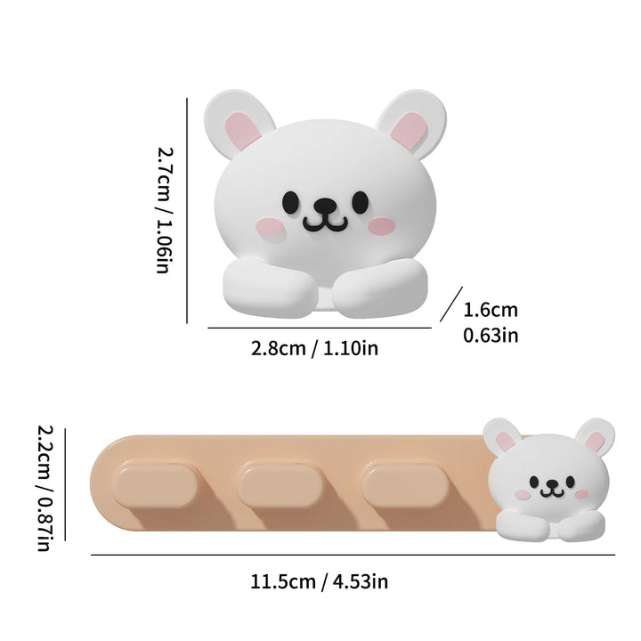 WORTHBUY Cute Desktop Cable Organizer Holder