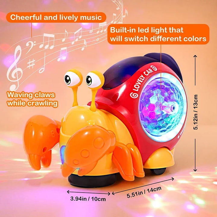 Electronic Crawling Crab Toy