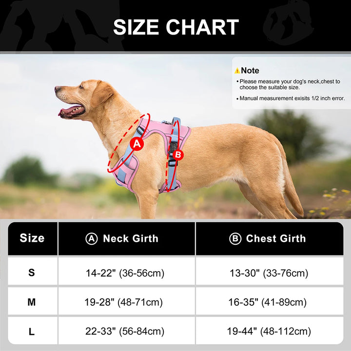 Mesh Breathable Reflective Dog Harness