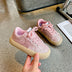Kids' Lace-Up Sequin Star Sneakers