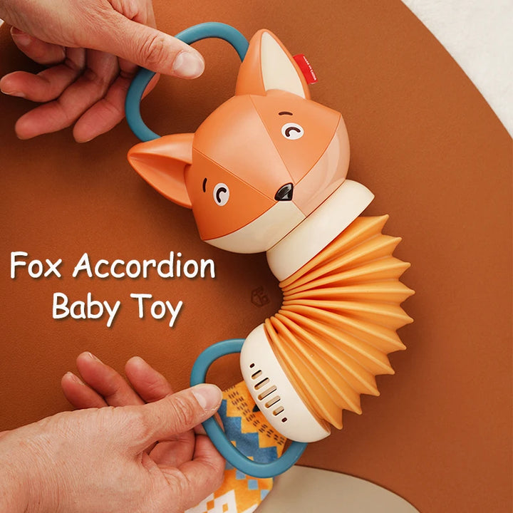 Fox Accordion Baby Toy