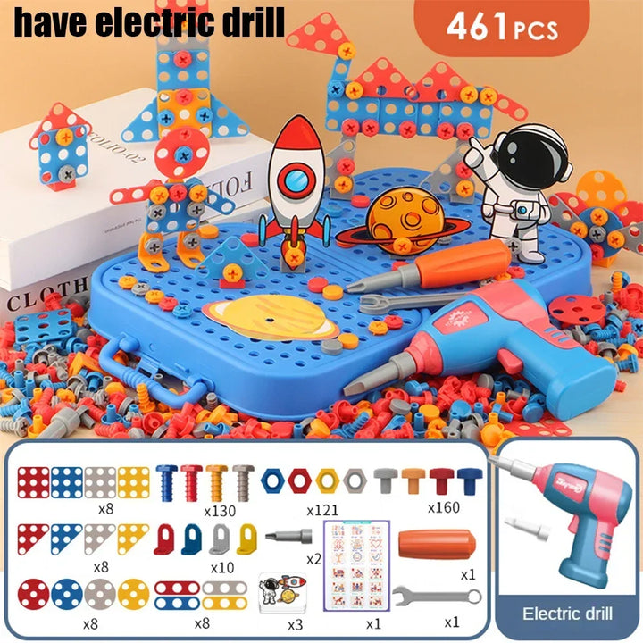 Children’s Electric Drill Tool Set