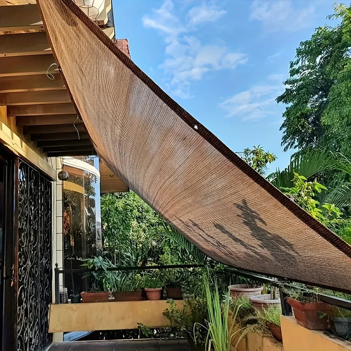 Durable Brown UV Protection Canopy