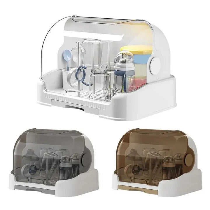 Portable Baby Bottle Drying Rack & Organizer
