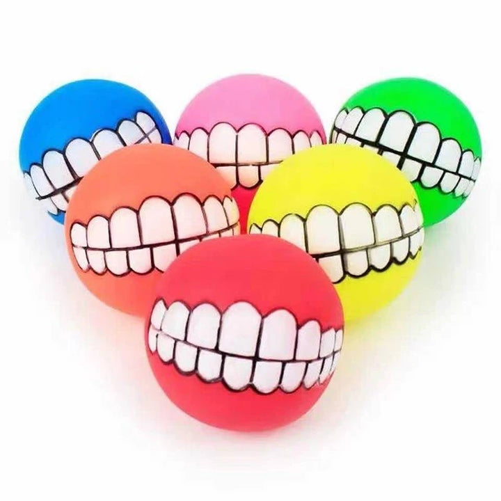 Rubber Squeaky Dog Chew Toy