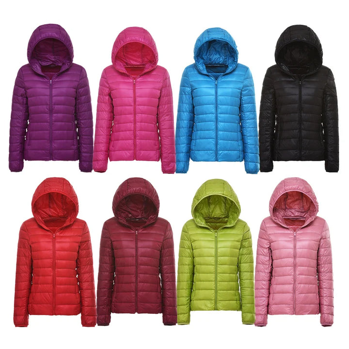 90% Ultra-Light Thin Down Jacket Women