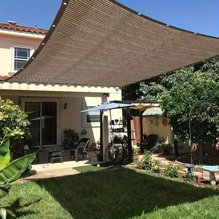 Durable Brown UV Protection Canopy