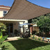 Durable Brown UV Protection Canopy