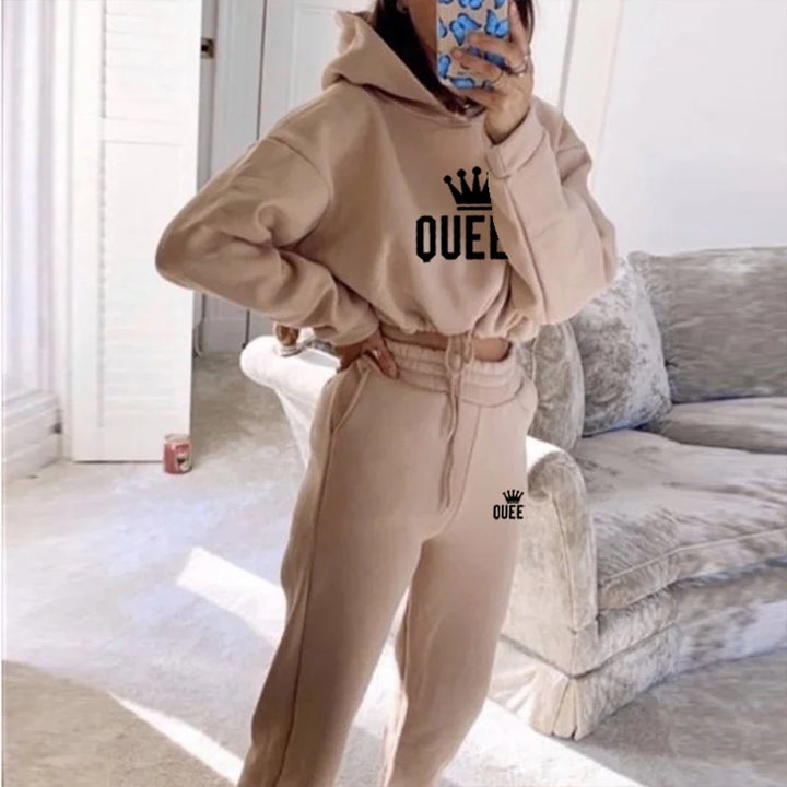 Autumn Winter Women’s Sweatshirt Set
