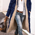 Women’s Autumn Winter Solid Color Hooded Cotton Parka