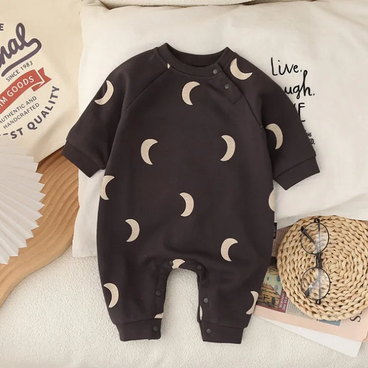 Newborn Moon &amp; Sun Print Bodysuit