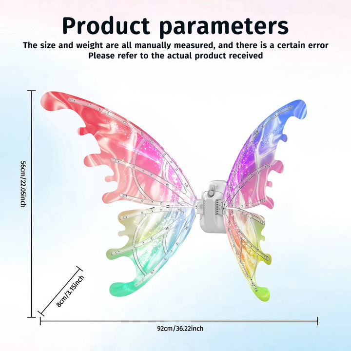 Luminous Butterfly Electric Wings