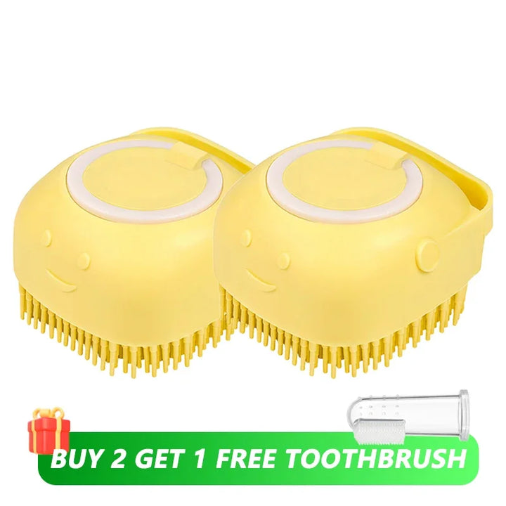 Dog Bathing &amp; Massage Brush
