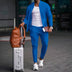 Men's Fall Waffle Baseball Suit