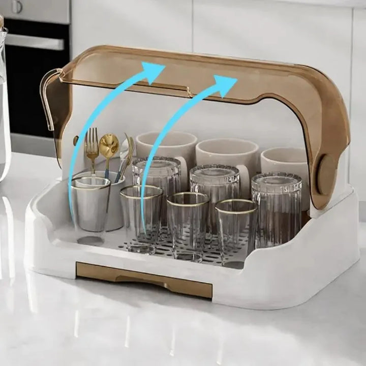 Portable Baby Bottle Drying Rack & Organizer
