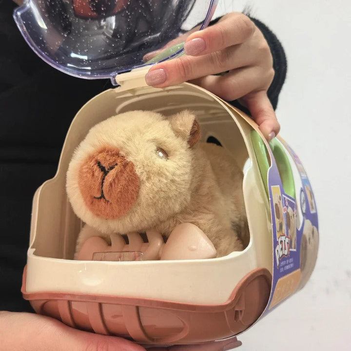 Electric Capybara Walking Plush Toy