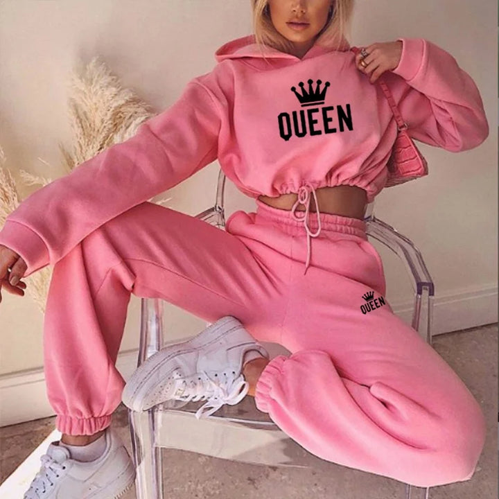 Autumn Winter Women’s Sweatshirt Set