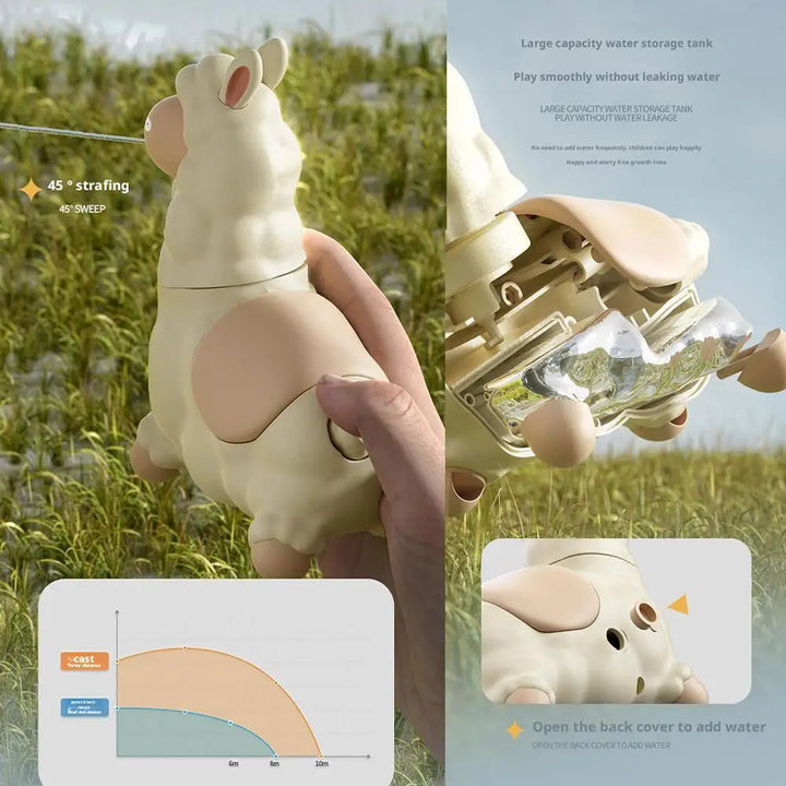 Mini Alpaca Interactive Water Sprayer