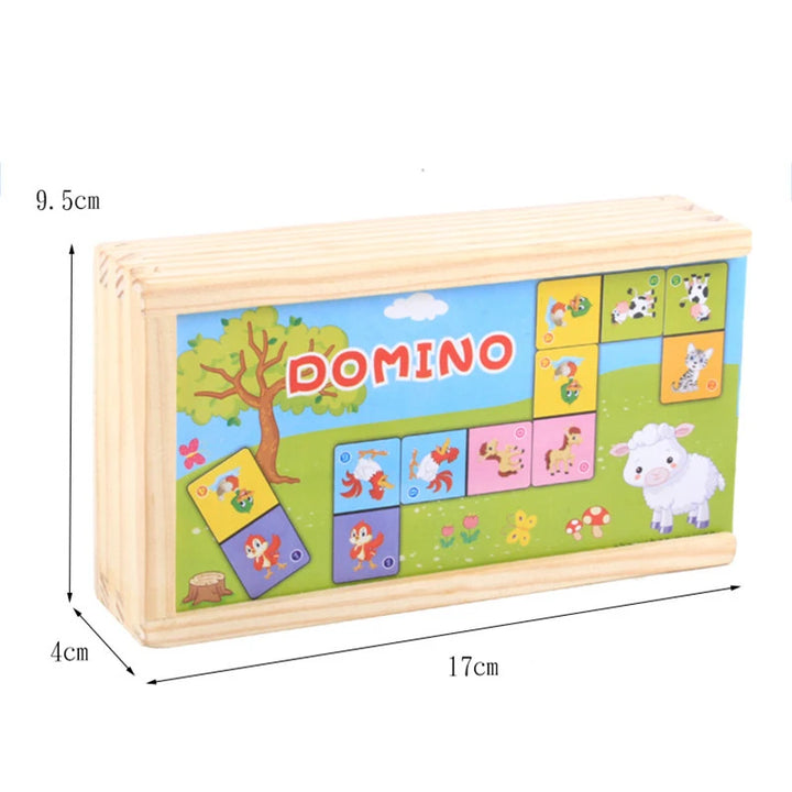 Montessori Animal Solitaire Domino