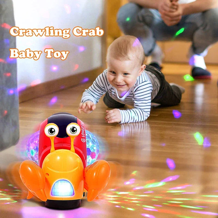 Electronic Crawling Crab Toy