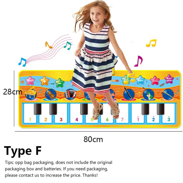 Kids Piano Play Mat