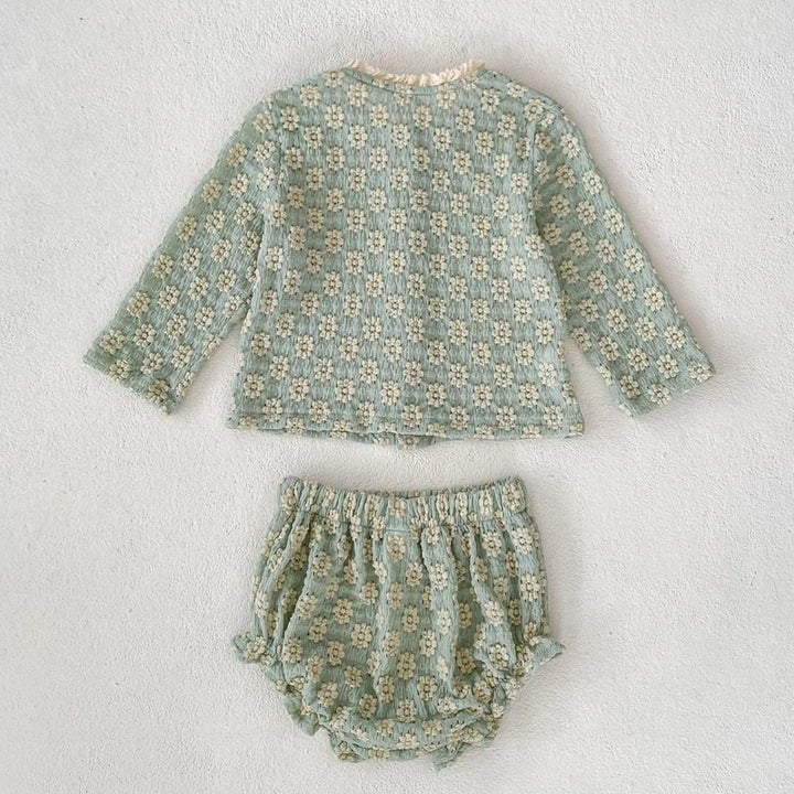 Autumn Baby Girl Outfit Set