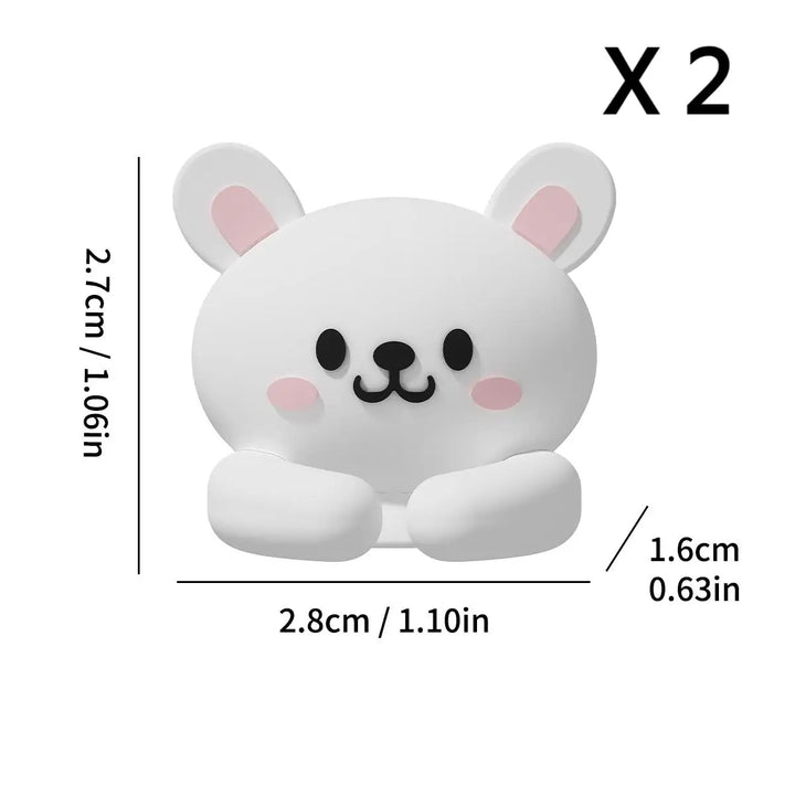 WORTHBUY Cute Desktop Cable Organizer Holder