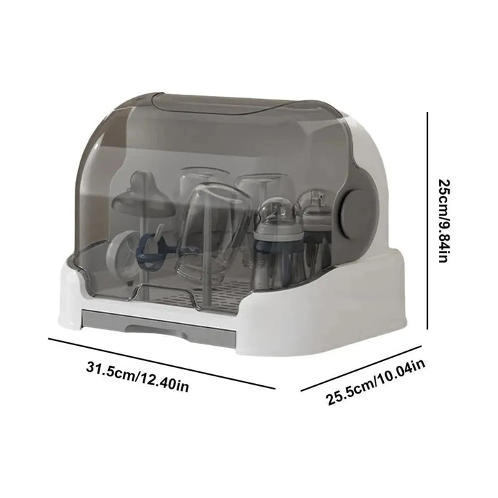 Portable Baby Bottle Drying Rack & Organizer