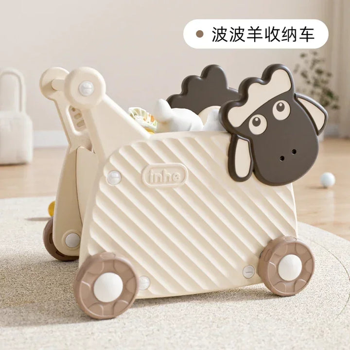 High Quality Mobile Children’s Toy Storage Cart