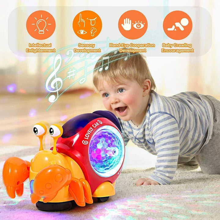 Electronic Crawling Crab Toy