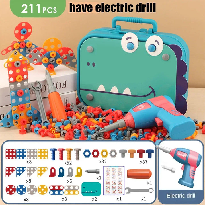Children’s Electric Drill Tool Set