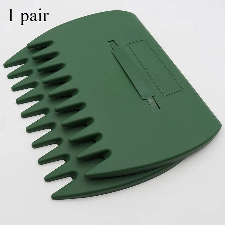 Outdoor Leaf Grabber Garden Plastic Rake