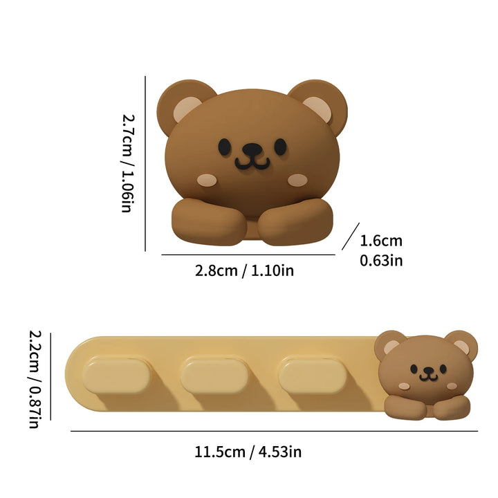 WORTHBUY Cute Desktop Cable Organizer Holder
