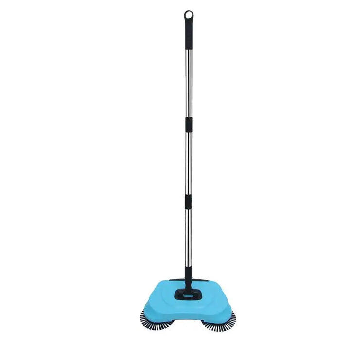 Hand Push Broom – Multifunctional Cleaning Tool with Long Handle & Auto Spiral Deep Clean System