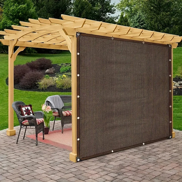 Durable Brown UV Protection Canopy