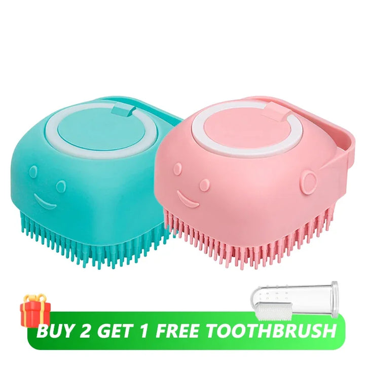 Dog Bathing &amp; Massage Brush