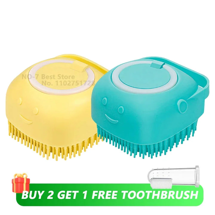 Dog Bathing &amp; Massage Brush