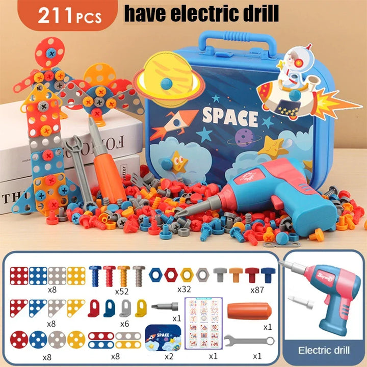 Children’s Electric Drill Tool Set