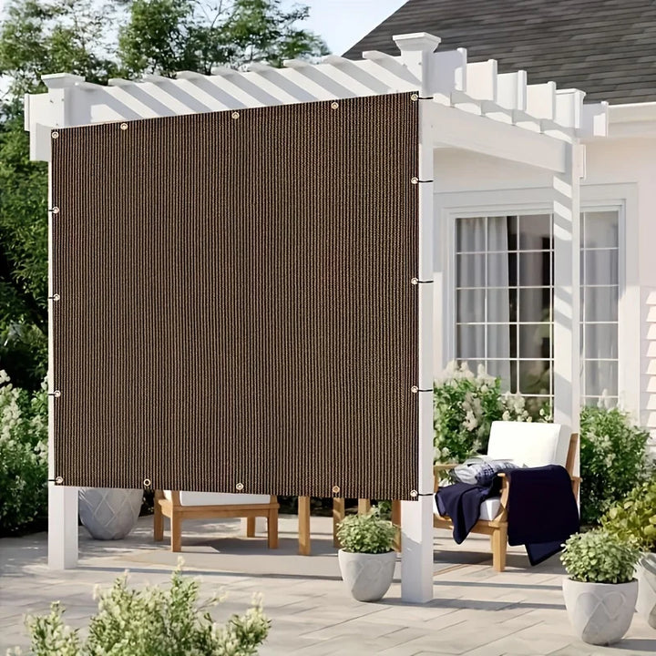 Durable Brown UV Protection Canopy