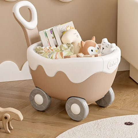 High Quality Mobile Children’s Toy Storage Cart