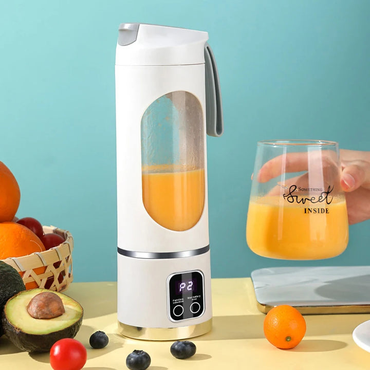 LED Display Portable Milkshake Mixer – Blend Anytime, Anywhere!